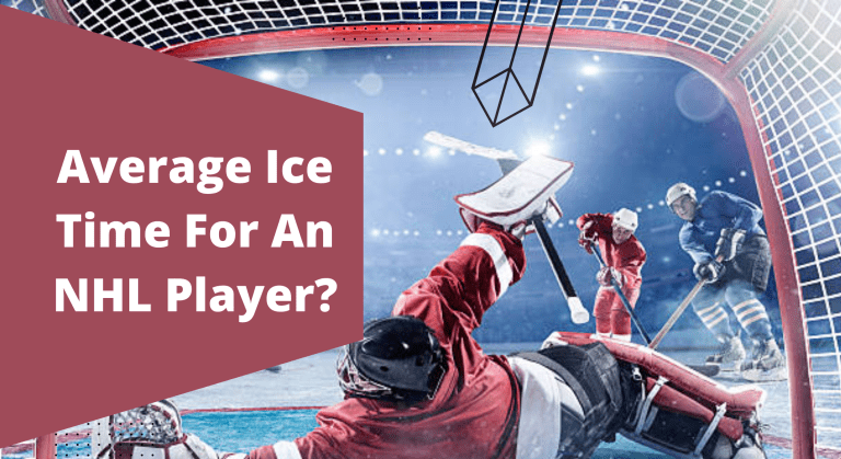 What is the average ice time for an NHL player?