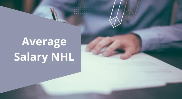 What is the average salary for an NHL player?