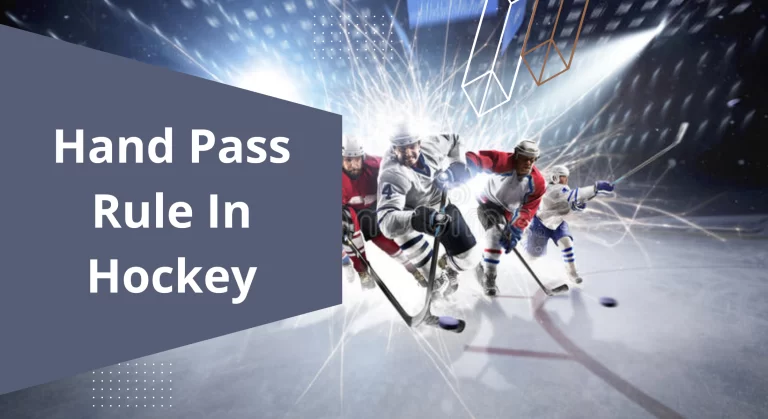What is the Hand Pass Rule in Hockey?
