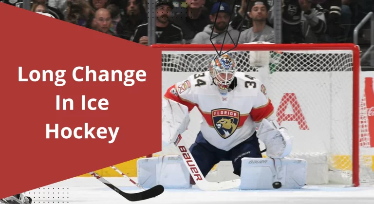 What is the long change in ice hockey?