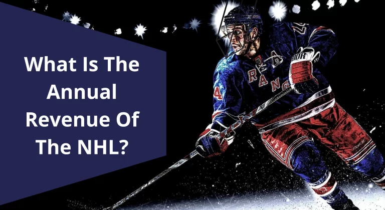 What is the annual revenue of the NHL? (plus, where it comes from)