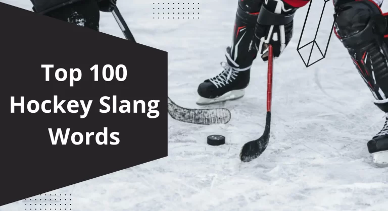 Top 100 Hockey Slang Words