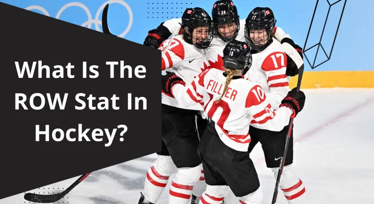 What is the ROW stat in hockey?