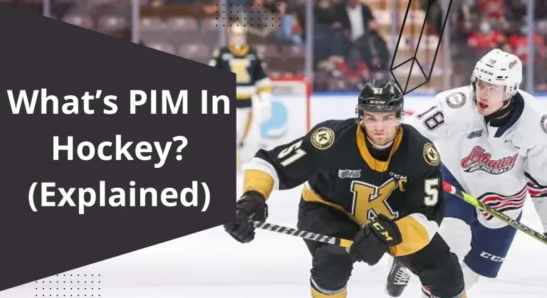What’s PIM In Hockey 