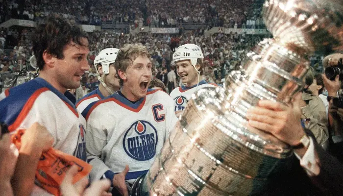 Wayne Gretzky’s first Stanley Cup